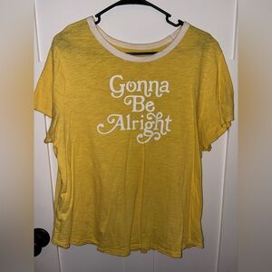 Old Navy Yellow Short Sleeve Tee